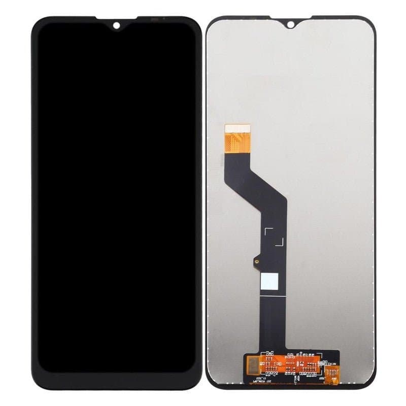 Lcd Display Combo Folder for Motorola Moto G9 Play Black