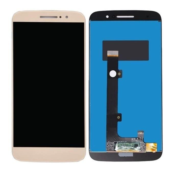 Lcd Display Combo Folder for Motorola Moto M (XT1662) Gold thumbnail 2