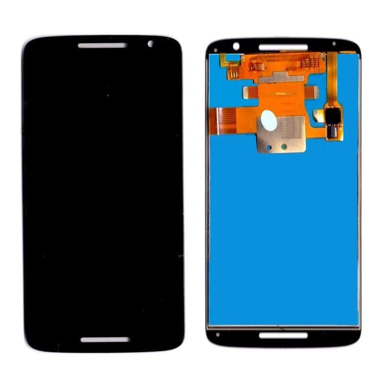 Lcd Display Combo Folder for Motorola Moto X Play Black