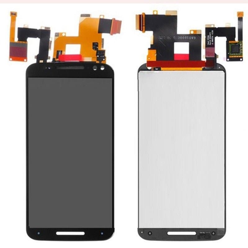Lcd Display Combo Folder for Motorola Moto X Style Black