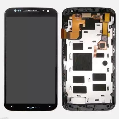 Lcd Display Combo Folder for Motorola Moto X2 Black