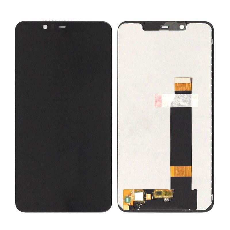 Mozomart Lcd Display Folder for Nokia 5.1 plus Black