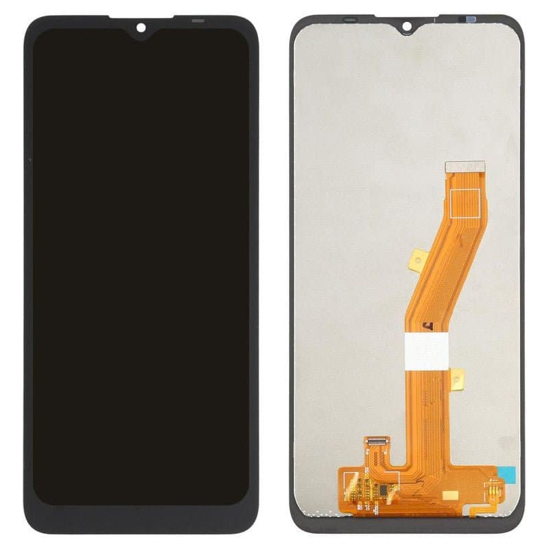 Mozomart Lcd Display Folder for Nokia C20 Black
