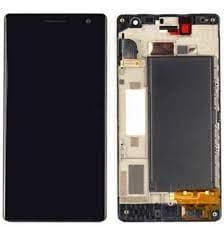 Mozomart Lcd Display Folder for Nokia Lumia 730 Black