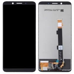 Lcd Display Combo Folder for Oppo A73 Black