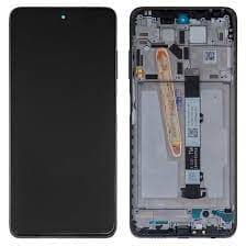 Mozomart Lcd Display Folder for Poco X3 Black