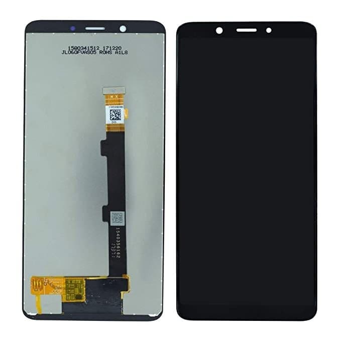 Lcd Display Combo Folder for Realme 1 Black