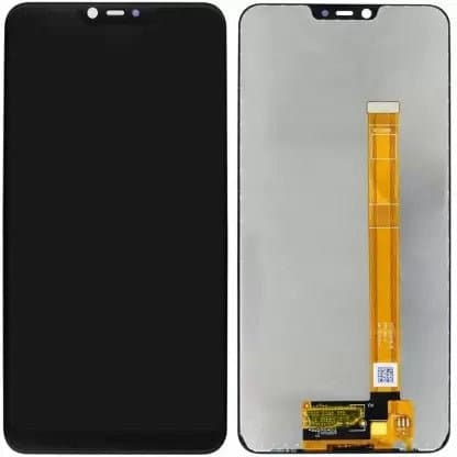 Lcd Display Combo Folder for Realme 3 Black