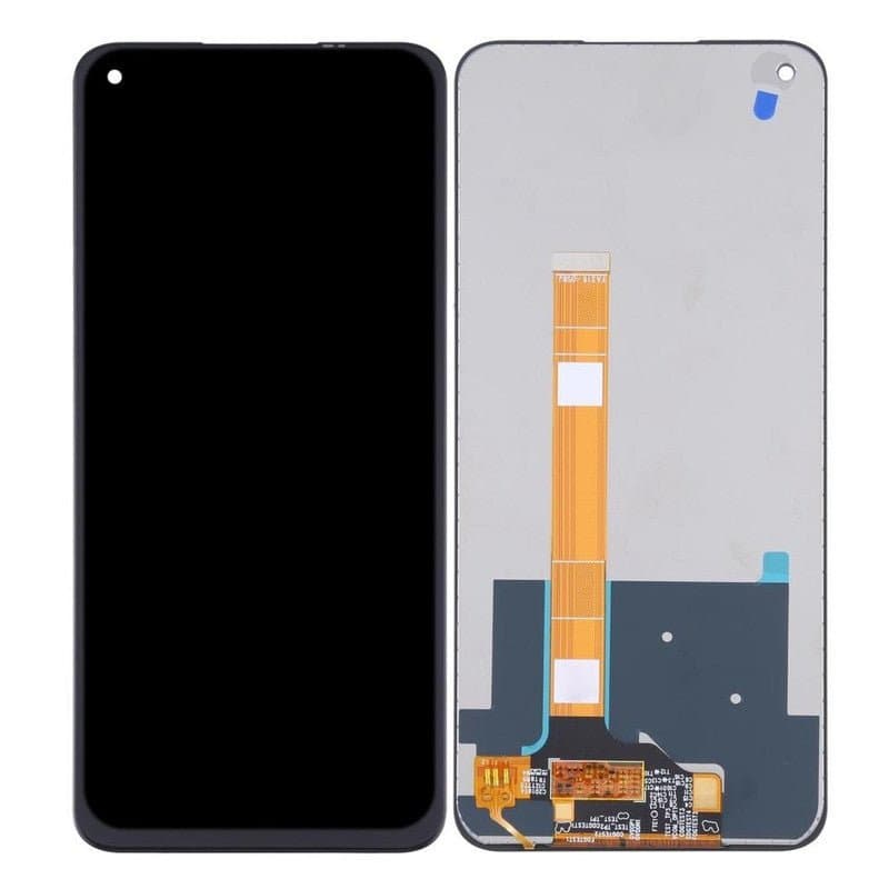 Lcd Display Combo Folder for Realme 6 Black