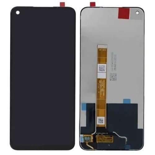 Lcd Display Combo Folder for Realme 7 Black