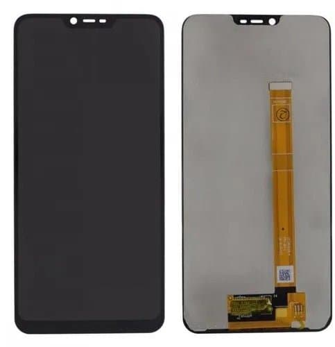 Lcd Display Combo Folder for Realme C1 Black