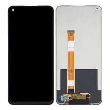 Lcd Display Combo Folder for Realme C17 Black