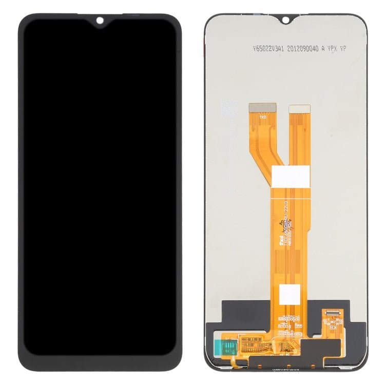 Lcd Display Combo Folder for Realme C21 Black