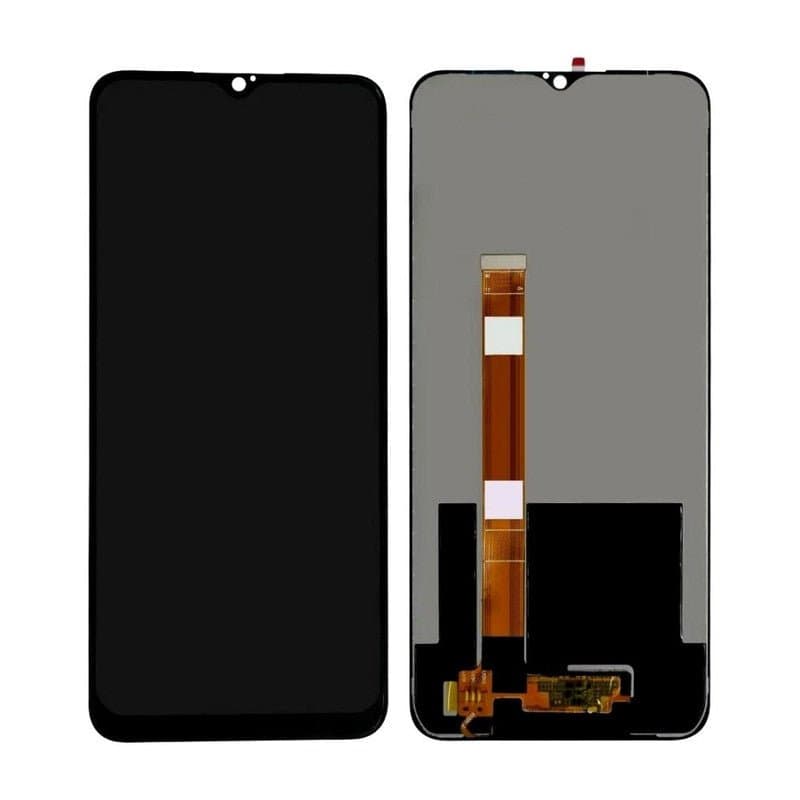Lcd Display Combo Folder for Realme C3 Black