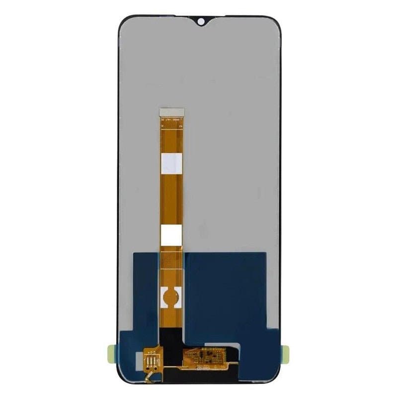 Lcd Display Combo Folder for Realme Narzo 10A Black thumbnail 2