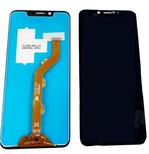 Lcd Display Combo Folder for Tecno iD 5A Black