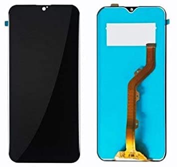 Lcd Display Combo Folder for Tecno Spark Go 2020 KE5 Black