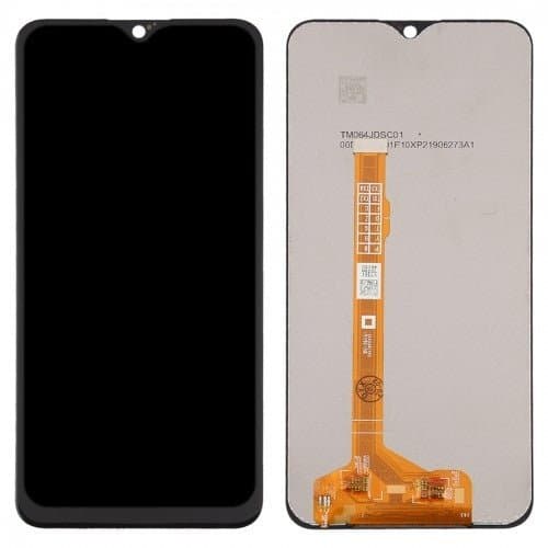 Lcd Display Combo Folder for Vivo Y15 Black thumbnail 2
