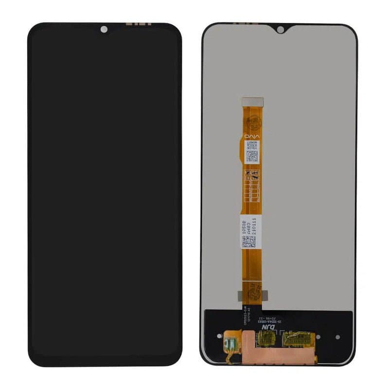 Lcd Display Combo Folder for Vivo Y31 2020 Black