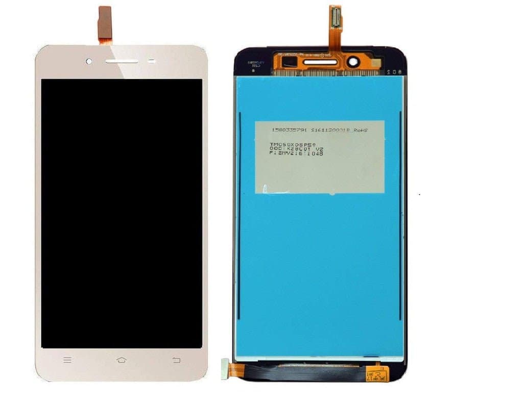 Lcd Display Combo Folder for Vivo Y55 4G Black thumbnail 2