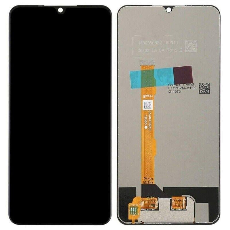 Lcd Display Combo Folder for Vivo Y91 Black thumbnail 2