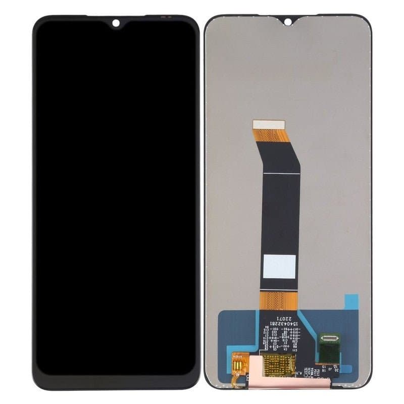 Mozomart Lcd Display Folder for Xiaomi Poco M4 5G (India) Black