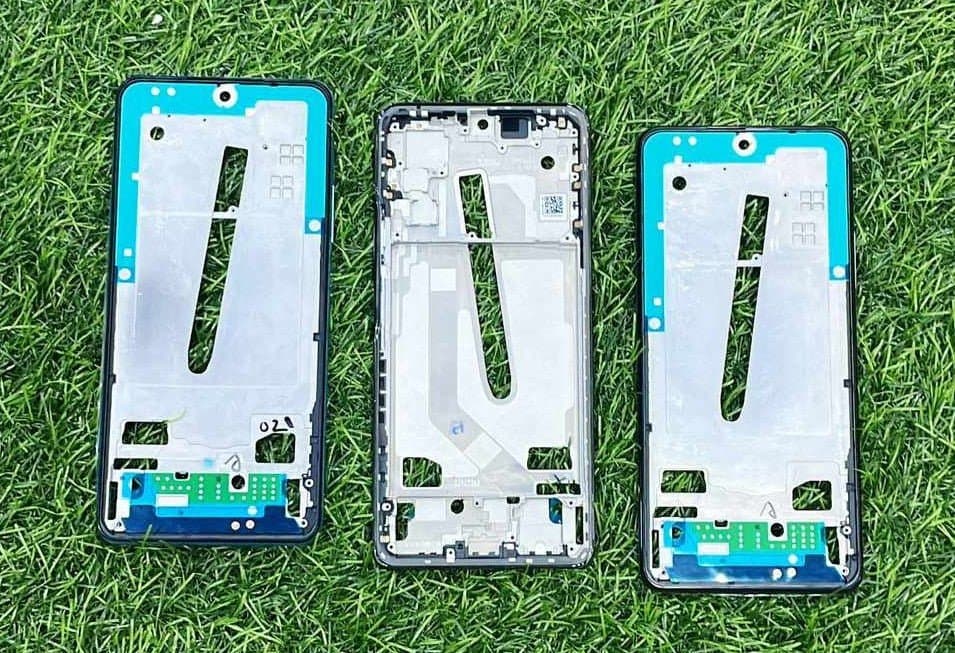 Mozomart Lcd Display Middle Frame for Mi 11i : Camo Green