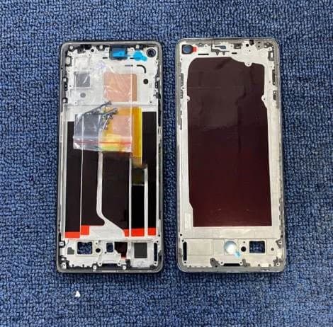 Lcd Frame Middle Chassis for Oppo Reno 6 Pro 5G Silver thumbnail 2