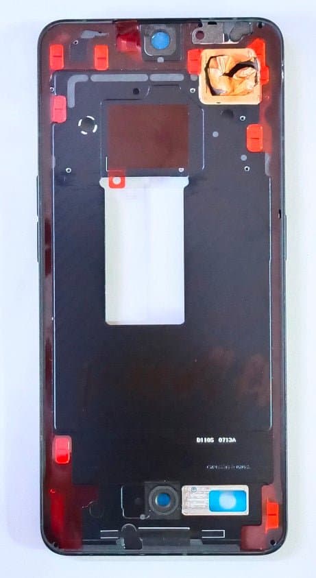 Lcd Frame Middle Chassis for Oppo Reno 8 Pro 5G Black thumbnail 2