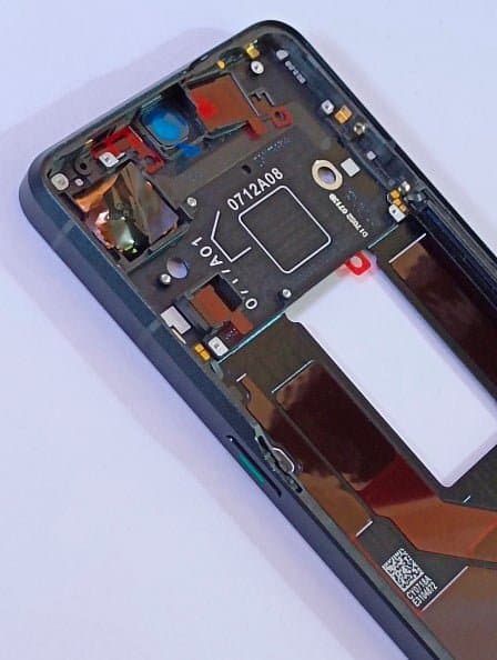 Lcd Frame Middle Chassis for Oppo Reno 8 Pro 5G Black thumbnail 3