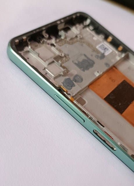 Mozomart Lcd Display Middle Frame for Poco F4 Blue thumbnail 3
