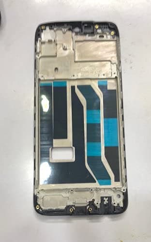 Lcd Frame Middle Chassis for Realme C3 Black thumbnail 2