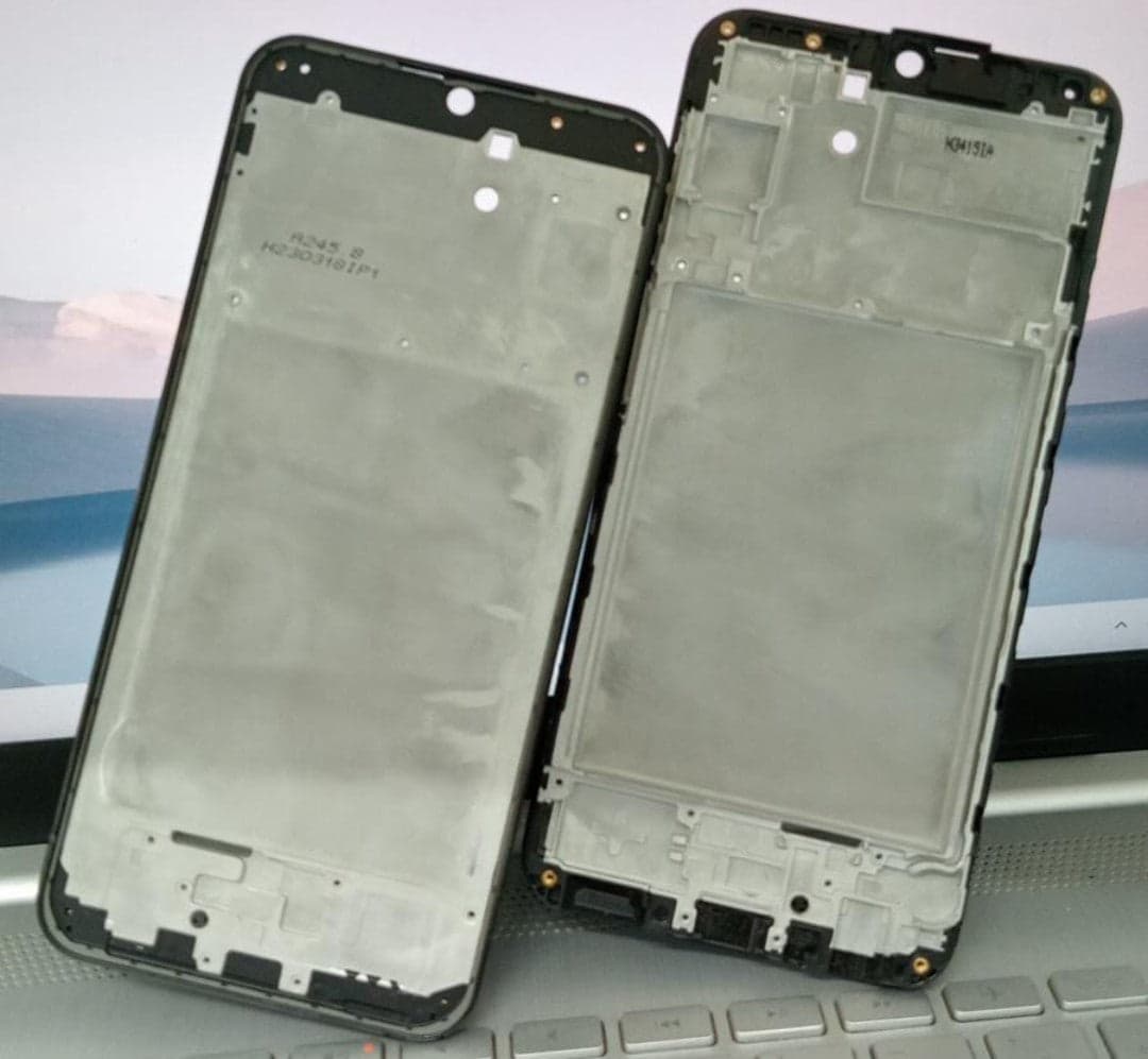 Mozomart Lcd Display Middle Frame for Samsung Galaxy A24 Black