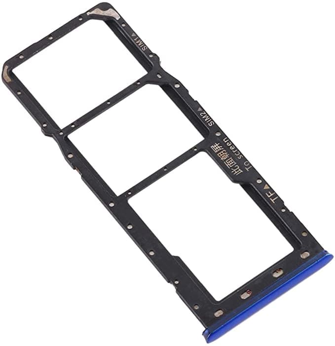 Sim Tray Slot Holder for Realme 3i Blue