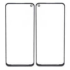 Touch Screen Front Glass for Realme 6i Black