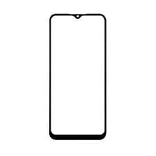 Touch Screen Front Glass for Realme C15 Black