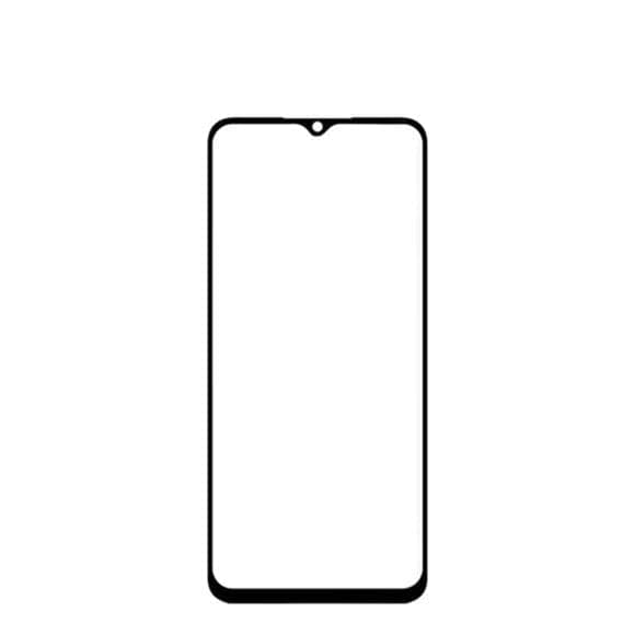 Touch Screen Front Glass for Realme Narzo 30A Black