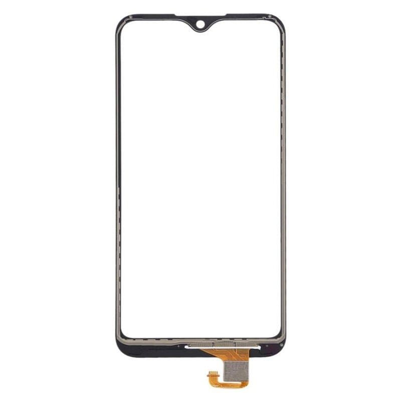 Mozomart Touch Screen Front Glass for Samsung Galaxy A01 Black
