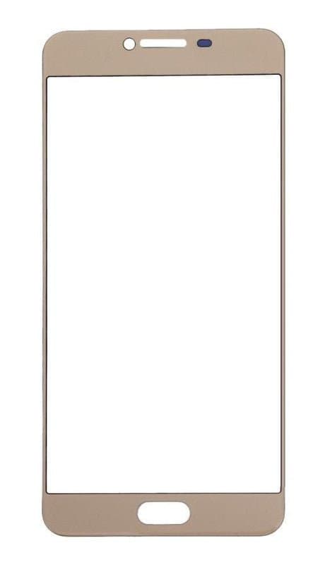 Mozomart Touch Screen Front Glass for Samsung Galaxy C5 Gold