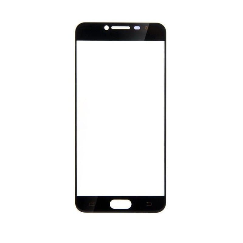 Mozomart Touch Screen Front Glass for Samsung Galaxy C7 Black