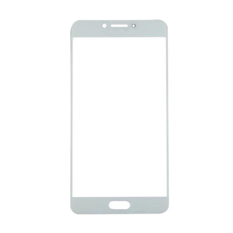 Mozomart Touch Screen Front Glass for Samsung Galaxy C7 White