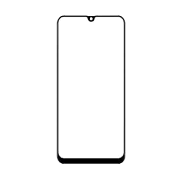 Mozomart Touch Screen Front Glass for Samsung Galaxy M31 Black