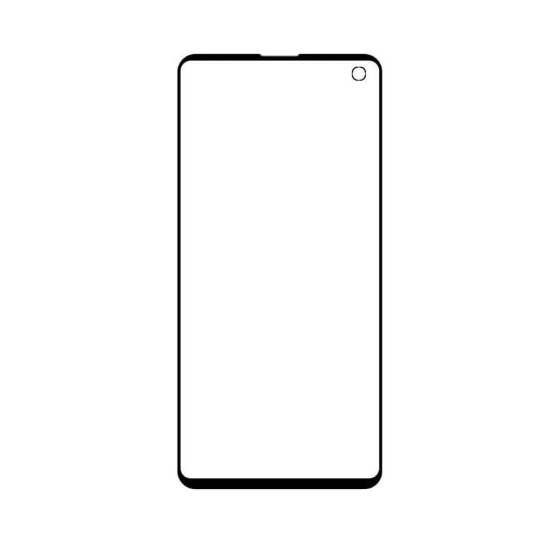 Mozomart Touch Screen Front Glass for Samsung Galaxy S10 Black
