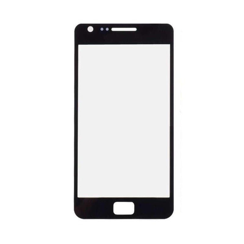 Mozomart Touch Screen Front Glass for Samsung Galaxy SII Black