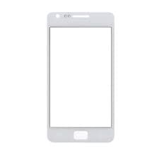 Mozomart Touch Screen Front Glass for Samsung Galaxy SII White