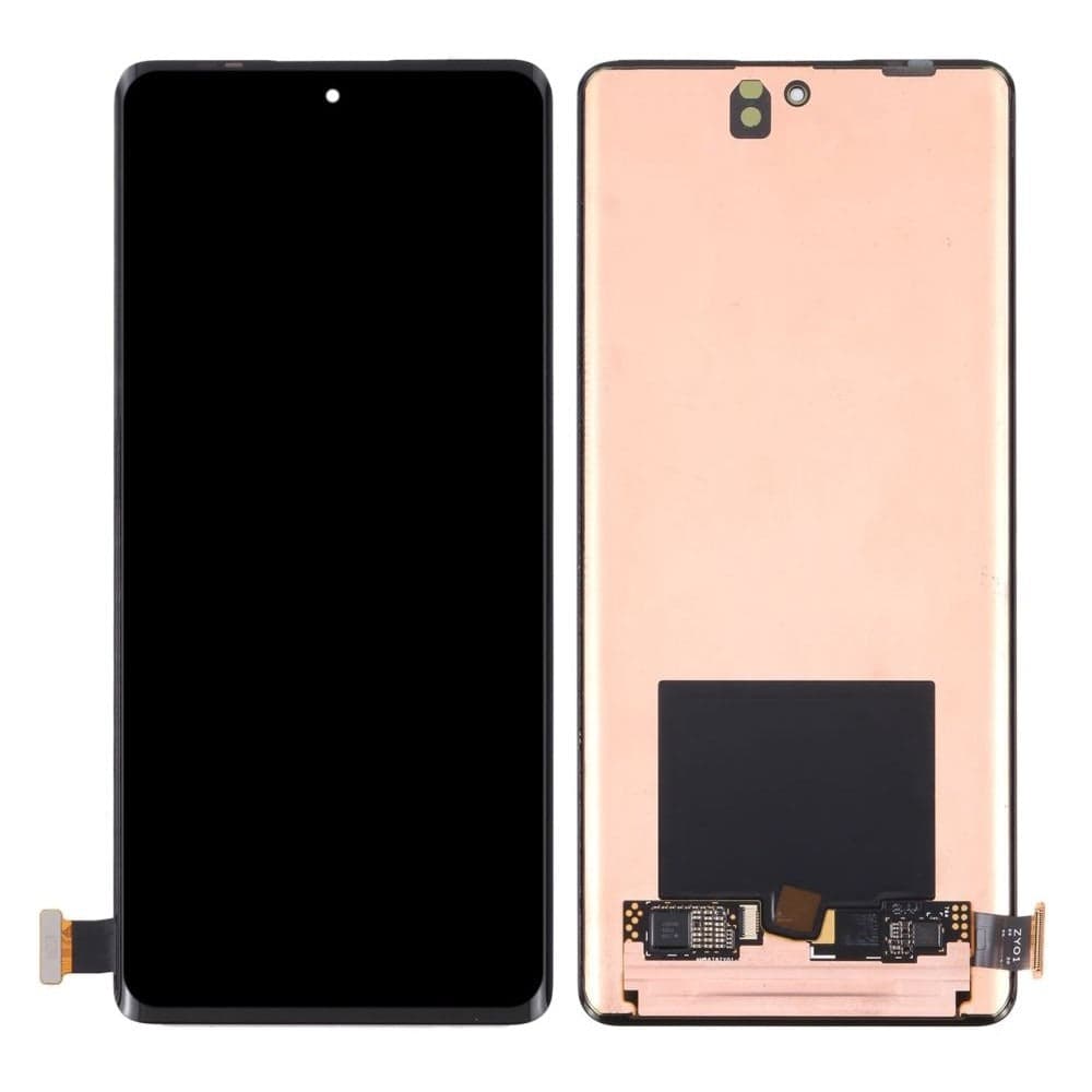 OLED Lcd Display Combo Folder for IQOO 8 Pro Black