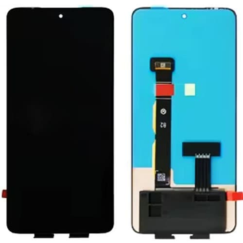 OLED Lcd Display Combo Folder for Motorola Moto G84 Black