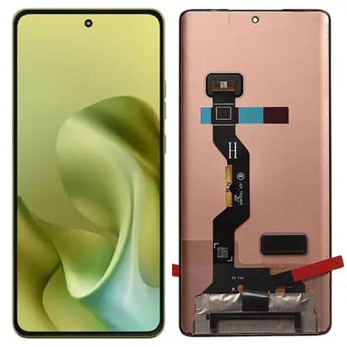 OLED Lcd Display Combo Folder for Motorola Moto G86 Black