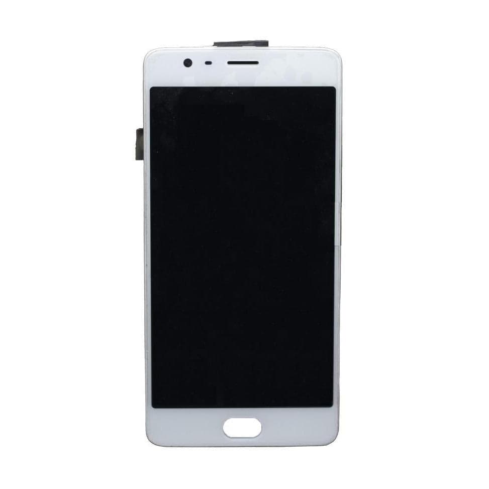 OLED Lcd Display Combo Folder for OnePlus 3 White