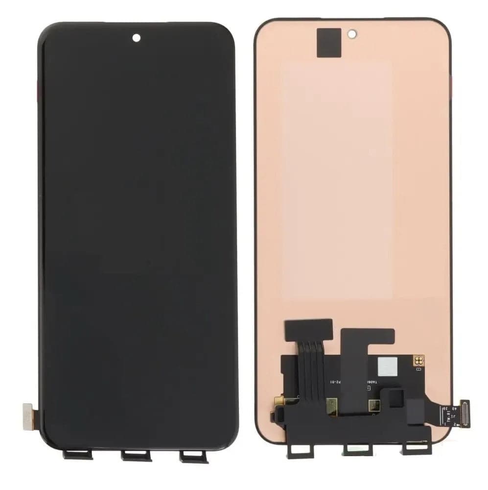 OLED Lcd Display Combo Folder for Realme 14 Pro Plus Black